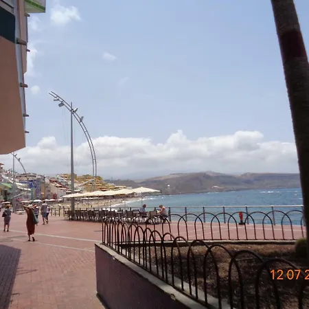 Great First Line Of Las Canteras Beach Las Palmas de Gran Canaria